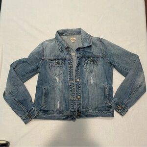 Mudd Jean jacket, blue, large